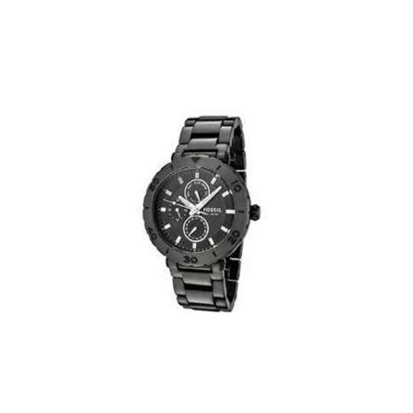 Fossil Oversized Women's Watch Model CE-1001 Black Ceramic Bracelet